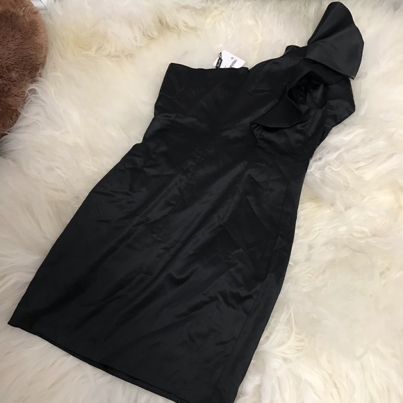 Bardot Estella Frill One-Shoulder Minidress - Picture 8 of 8